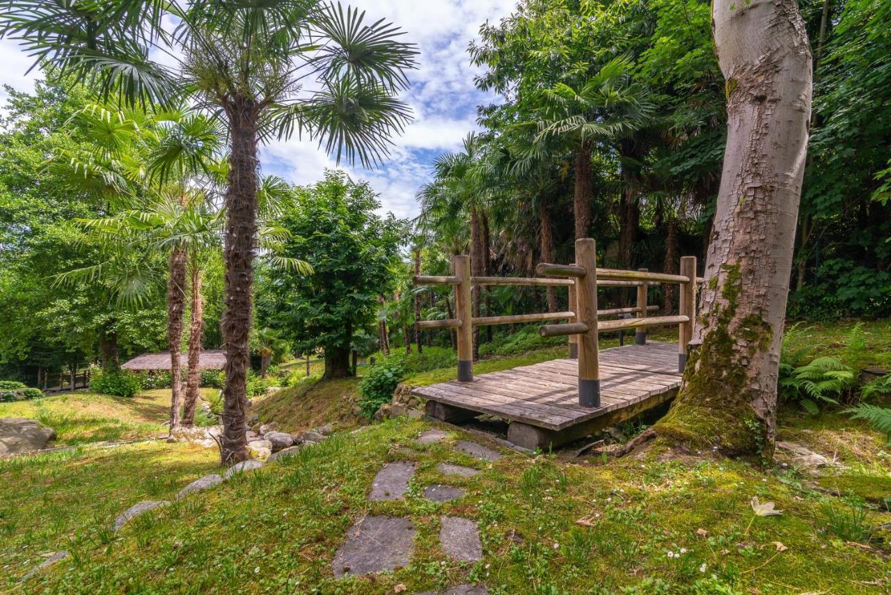 La Dependance Immersa Nel Parco Della Villa Isabella ストレーザ エクステリア 写真